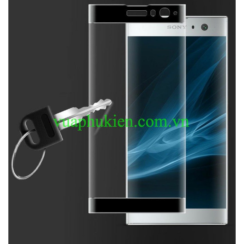 Dán kính cường lực 4D màu full toàn bộ màn hình cho Sony Xperia XA2 Ultra