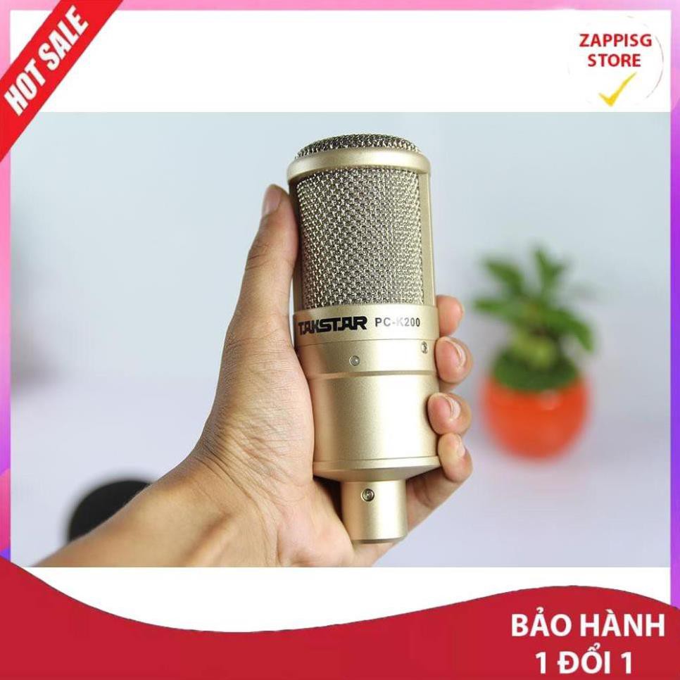 ✔️ Micro Thu Âm PC- K200 Chuyên Nghiệp Cao Cấp, Karaoke, Livestream Không Cần Soundcard