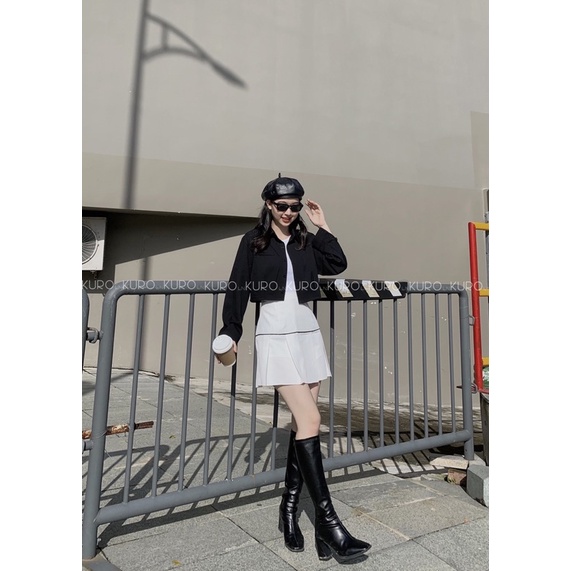 Sơ mi croptop nữ Kurobyn có sẵn