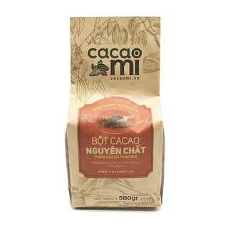 Bột Ca Cao Nguyên Chất CacaoMi (loại Premium)