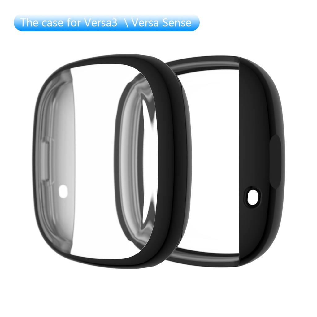 BUMPER Ốp Silicone Trong Suốt Bảo Vệ Mặt Đồng Hồ Thông Minh  Versa 3