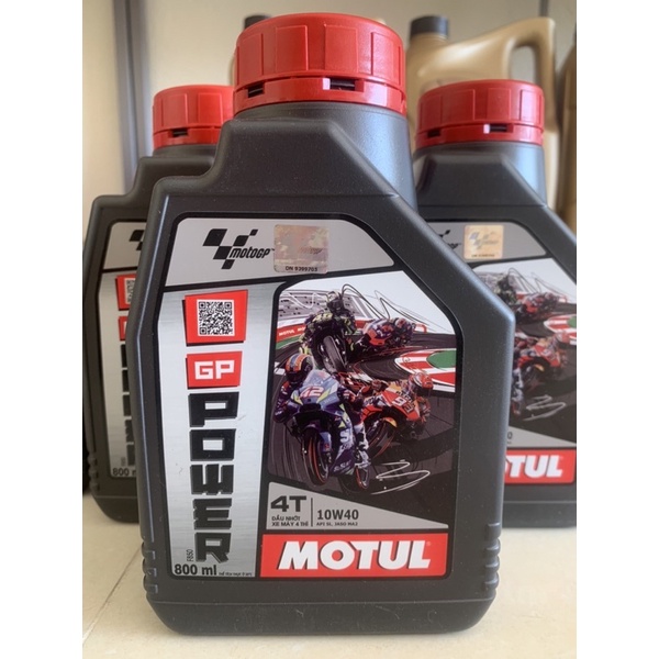 nhớt xe số 4T motul GP power 10w40
