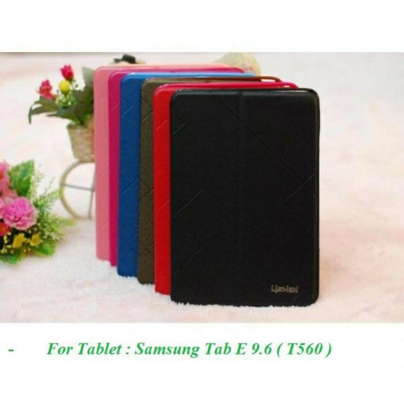 Bao Da Samsung Tab E 9.6 Inch T560 Hiệu Lishen Lưng Dẻo đủ màu.