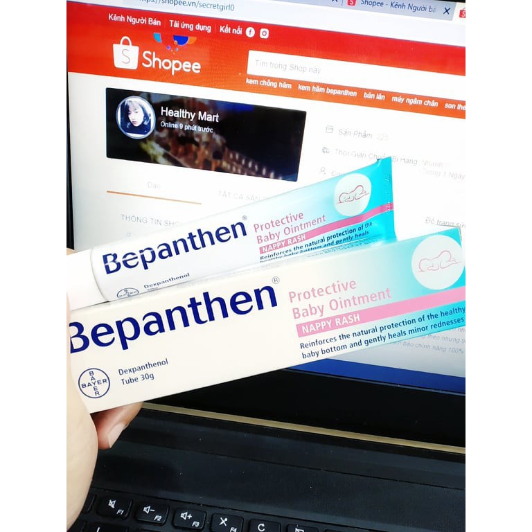 Kem bôi hăm trẻ em Bepanthen Baber 30gram