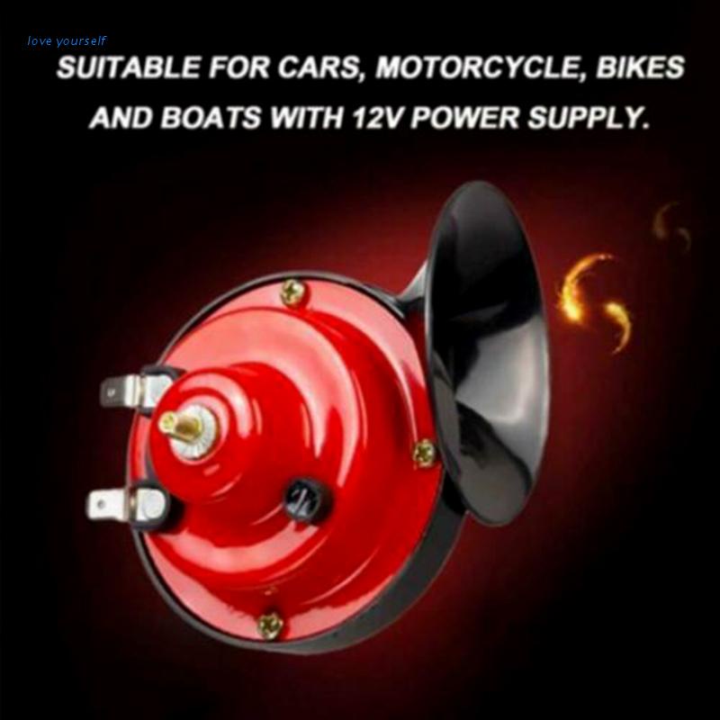 Còi Hơi 300db 12v Siêu Lớn Hình Ốc Sên Thông Dụng Cho Xe Hơi / Xe Tải