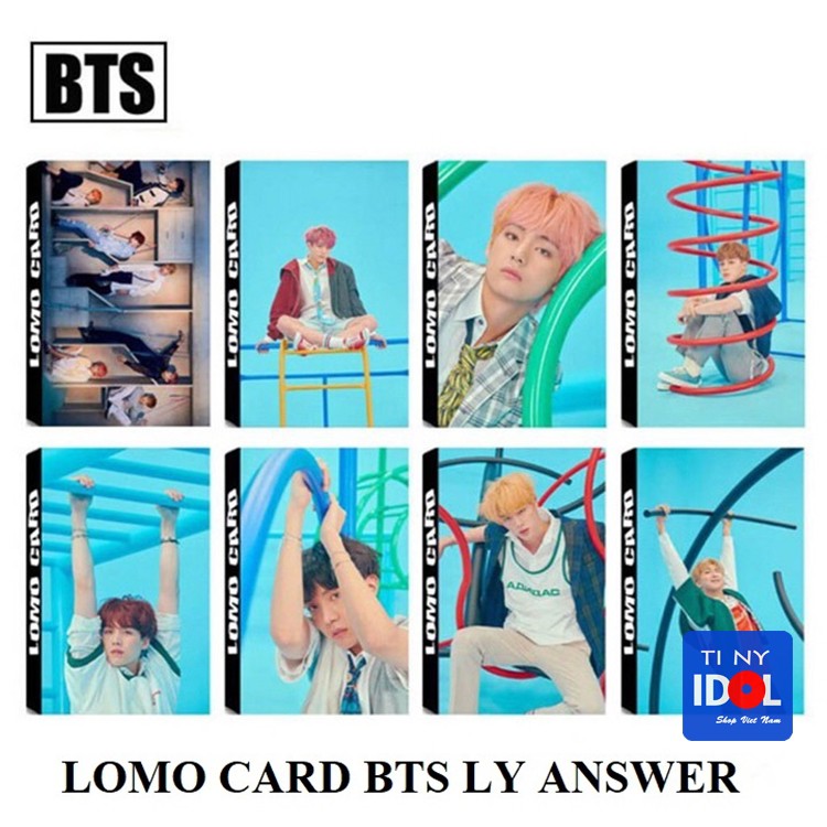 Combo 8 Hộp Lomo Card BTS Love Yourself Answer 2018- Hình Ảnh Kpop