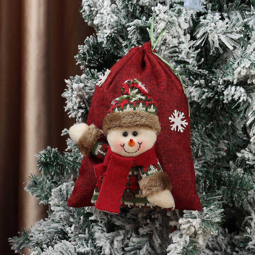 LAKAMIER Túi Vải Lanh Đựng Quà Trang Trí Mới Cho Ngày Thiếu Nhi