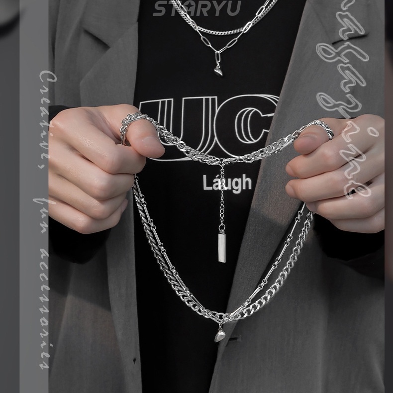 Vòng cổ Thép Titan Nam Châm Cho Cặp Đôi