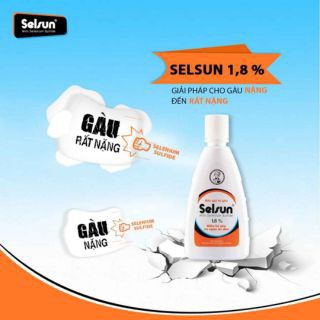 ⚡SALE⚡Dầu gội sạch gàu Selsun 1,8% 100ml