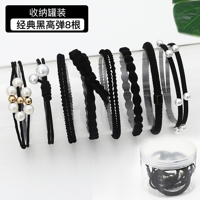 Set Dây Buộc Tóc Thiết Kế Đơn Giản Phong Cách Hàn Quốc