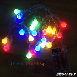 Đèn Nháy LED Bóng Bi Chạy Pin