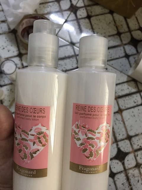 Sữa dưỡng thể hương nước hoa Reine des Coeurs 250ml chai hãng