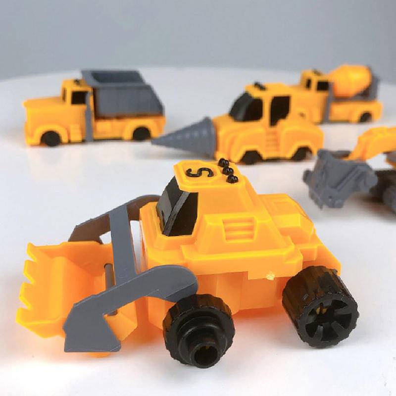 Robot toy Mô hình xe xây dựng đồ chơi 5 trong 1 cho bé
