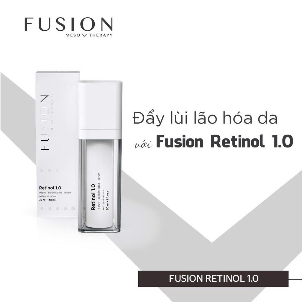 Tinh chất Retinol 1.0 Fusion chống lão hóa phù hợp cho da thường đến da dầu mụn 30ml (Tinh Tế Beauty)