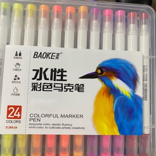 🔹 Viết Lông Marker 24 Màu 289