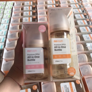 Bình sữa Moyuum 170ml /270ml không kèm núm có sẵn