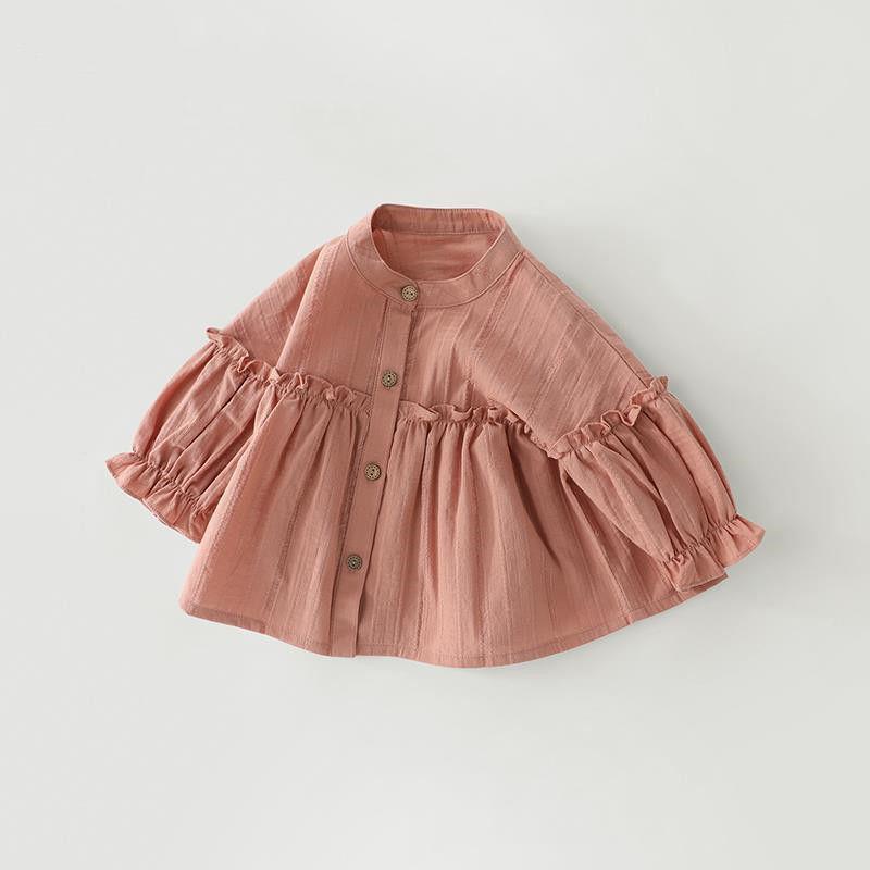 Áo Sơ Mi Tay Dài Phong Cách Hàn Quốc Thời Trang Xuân Thu Cho Bé Gái Hàn Quốc Chính Hãng