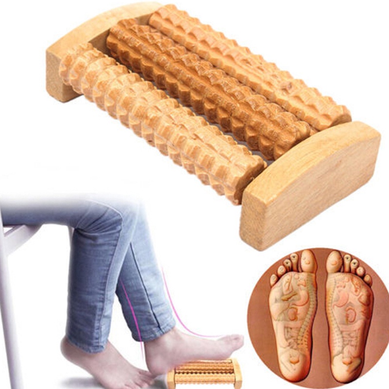(Hàng Mới Về) Dụng Cụ Mát Xa Cơ Thể Bằng Gỗ