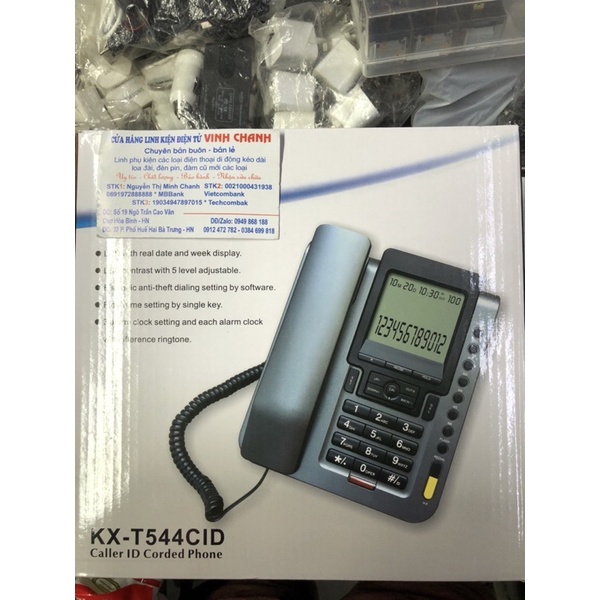 Điện thoại bàn PPanasonic KX-T544cid