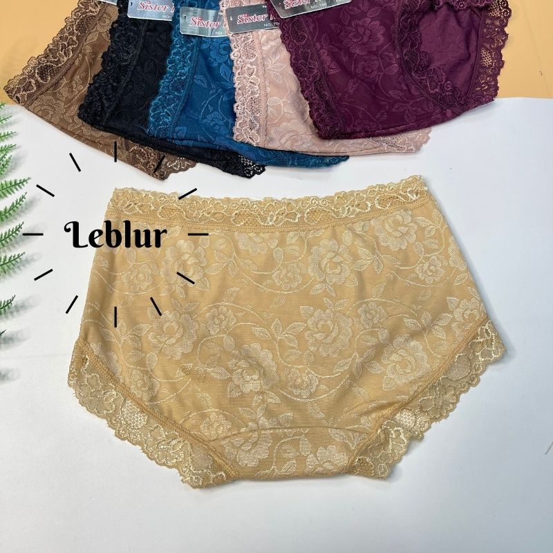 Quần lót viền ren cao cấp, chip chất lanh cực mát mẻ, nội y Sisterhood Thái Lan 786, Leblur