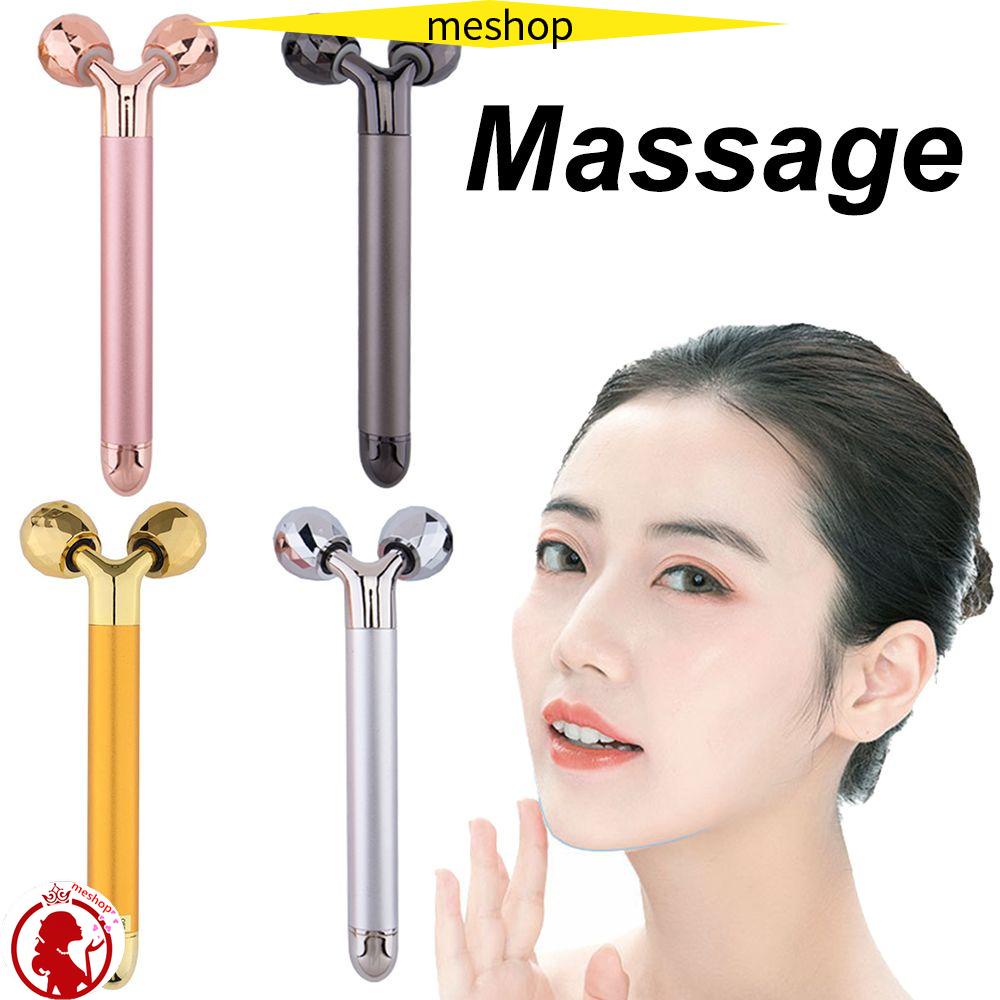 Cây Lăn Massage Mặt / Mắt / Mũi Hình Chữ T Tiện Dụng