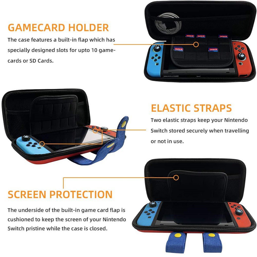 Túi Đựng Bảo Vệ Cho Máy Chơi Game Nintendo Switch Ốp