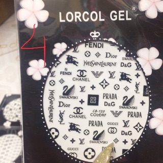 Sticker Dán Móng Tay Thương Hiệu