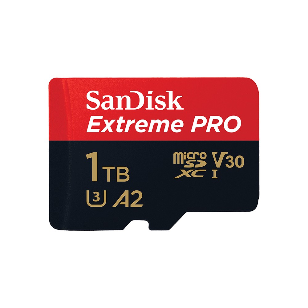 Thẻ nhớ MicroSDXC SanDisk Extreme PRO A2 - 1TB V30 U3 Class 10 UHS-I 200MB/s 170MB/s (SDSQXCD-1T00-GN6MA)