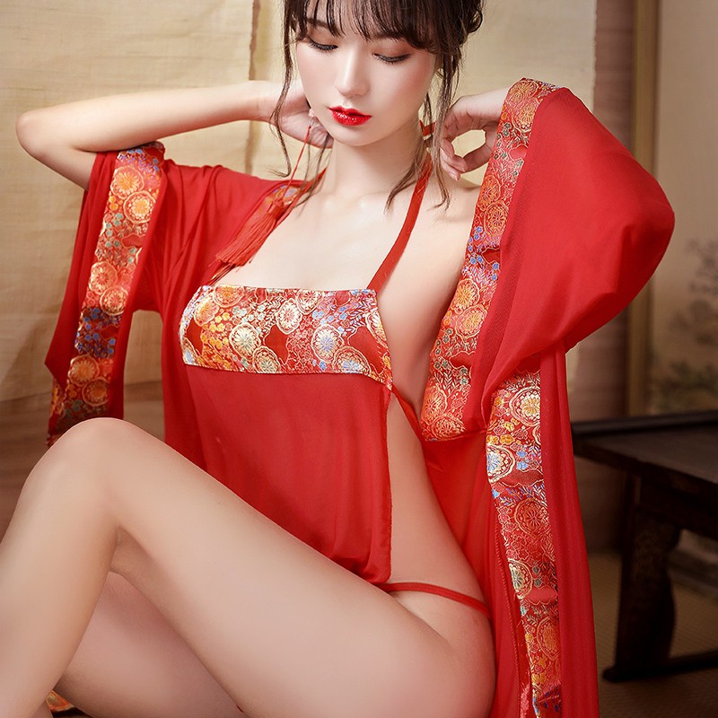 Set áo choàng kèm yếm MINA cosplay mỹ nhân Trung Hoa VN07 | BigBuy360 - bigbuy360.vn