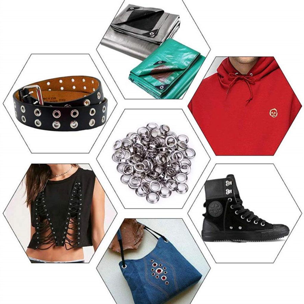 Bộ Vòng Đệm Bằng Thép Không Gỉ Màu Đồng Kèm Vòng Đệm Chuyên Dụng Cho Lắp Đặt Quần Áo