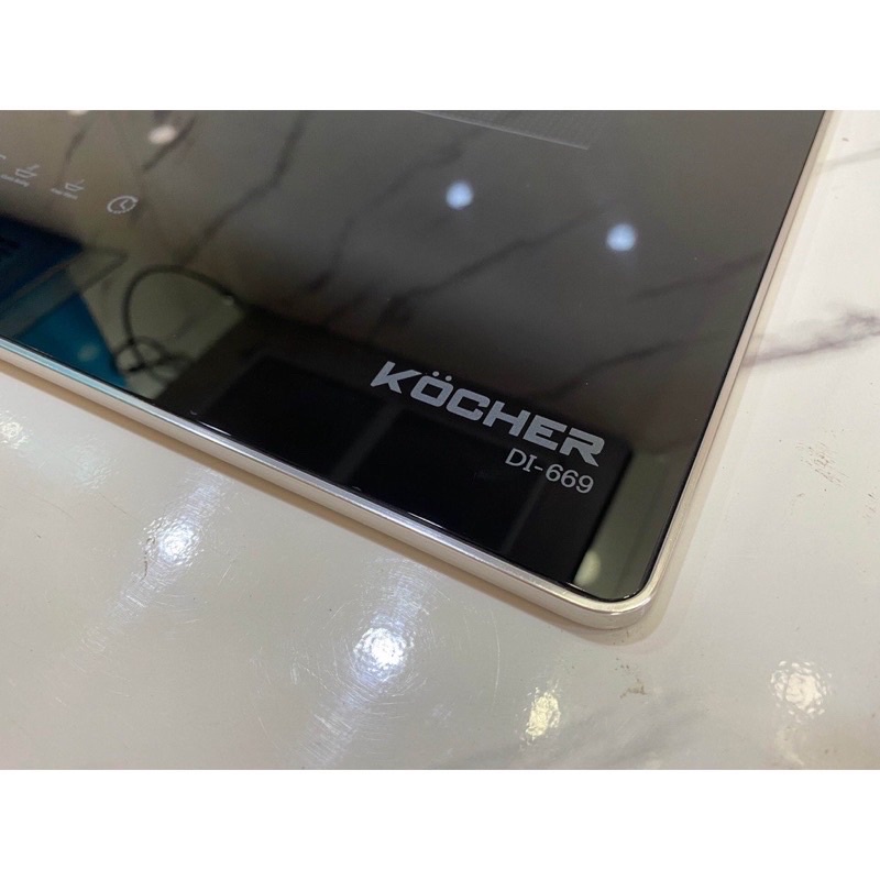 Bếp từ đôi Kocher DI 669 Bếp từ chính hãng Nhập khẩu Malaysia Bảo hành tại nhà 3 năm toàn quốc