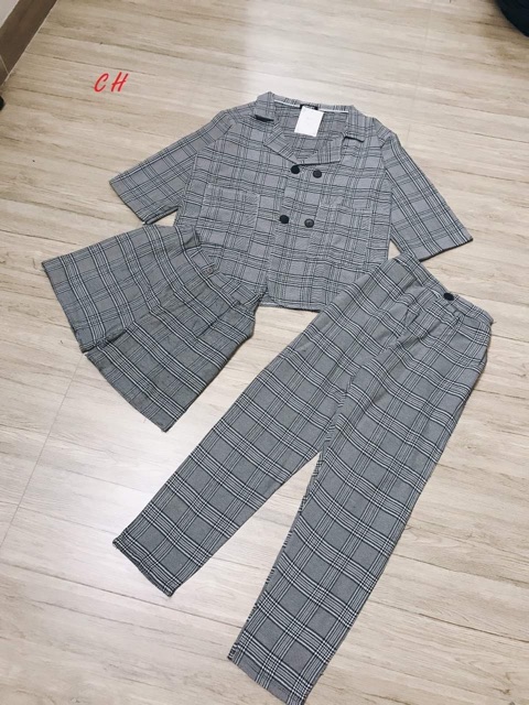 Sét vec kẻ ngắn và dài CH12
