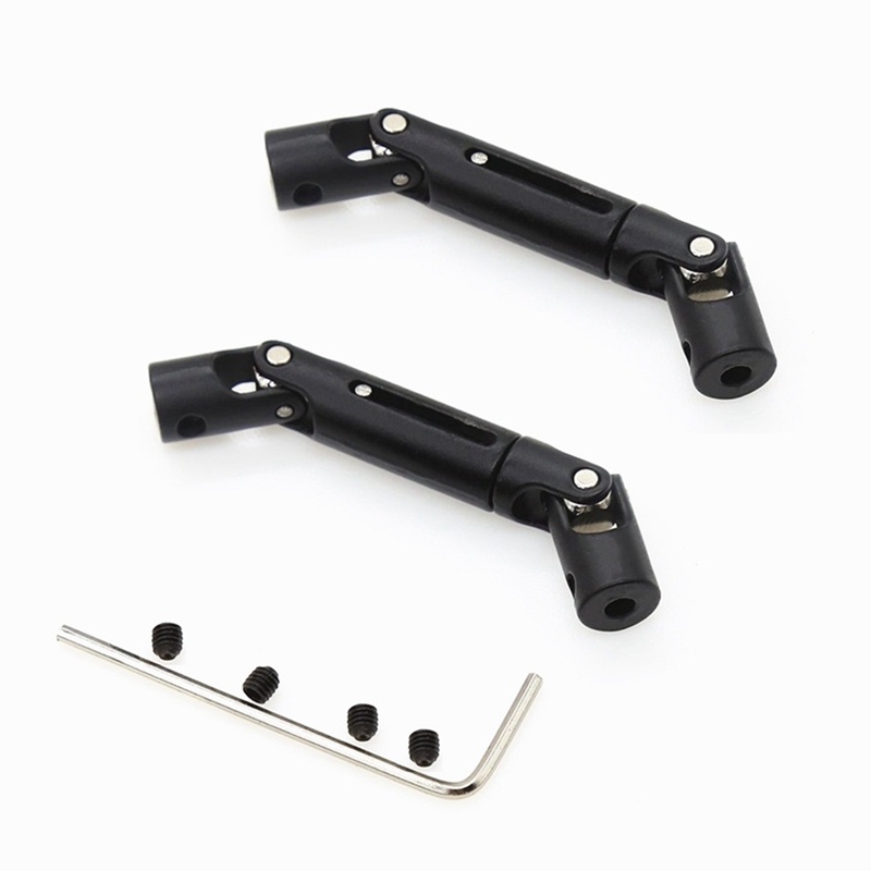 Set 2 Trục Truyền Động Bằng Kim Loại Thông Dụng Cho Xe Điều Khiển WPL D12 C14 C24 B16 B36 B24 MN D90 MN99S Henglong
