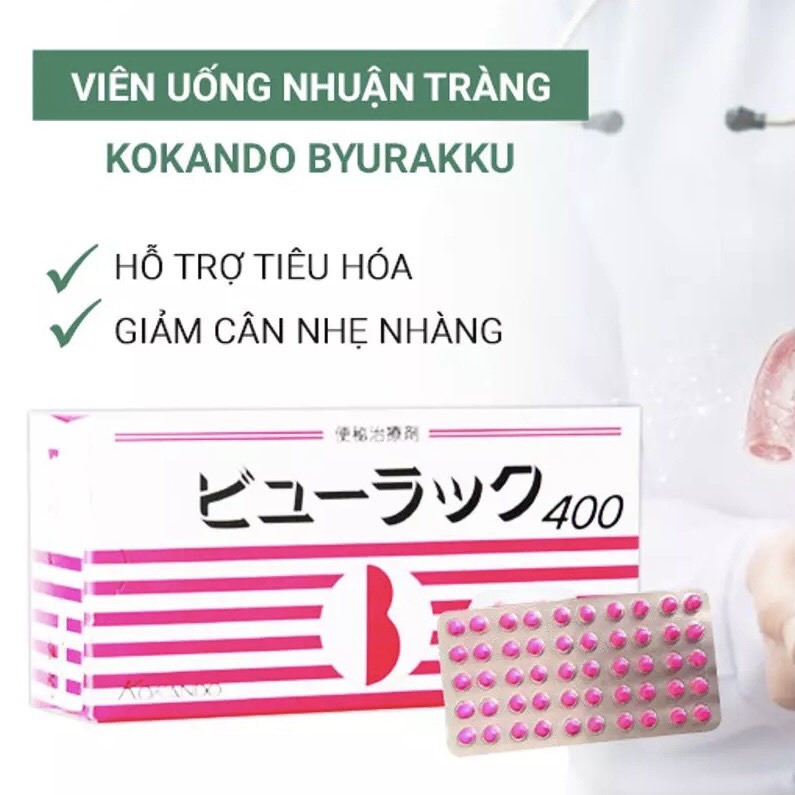 Viên Uống Detox, Nhuận Tràng, Thanh Lọc Cơ Thể, Giảm Táo Bón Kokando Nhật Bản