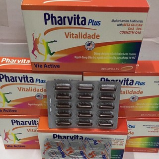 Bồi bồ cơ thể pharvita plus 30 viên.