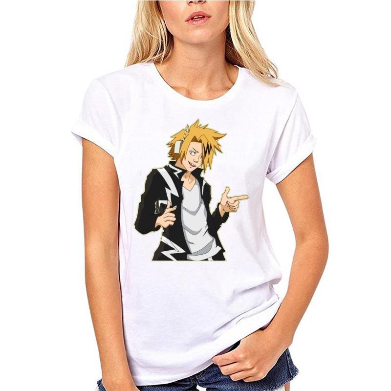 Áo Thun Nam In Chữ Kaminari Denki T My Heroes Academia Size S3xl