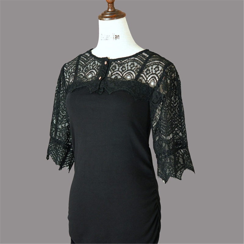 Áo Cổ Thuyền Giả Ren Thời Trang Sang Trọng Cho Nữ