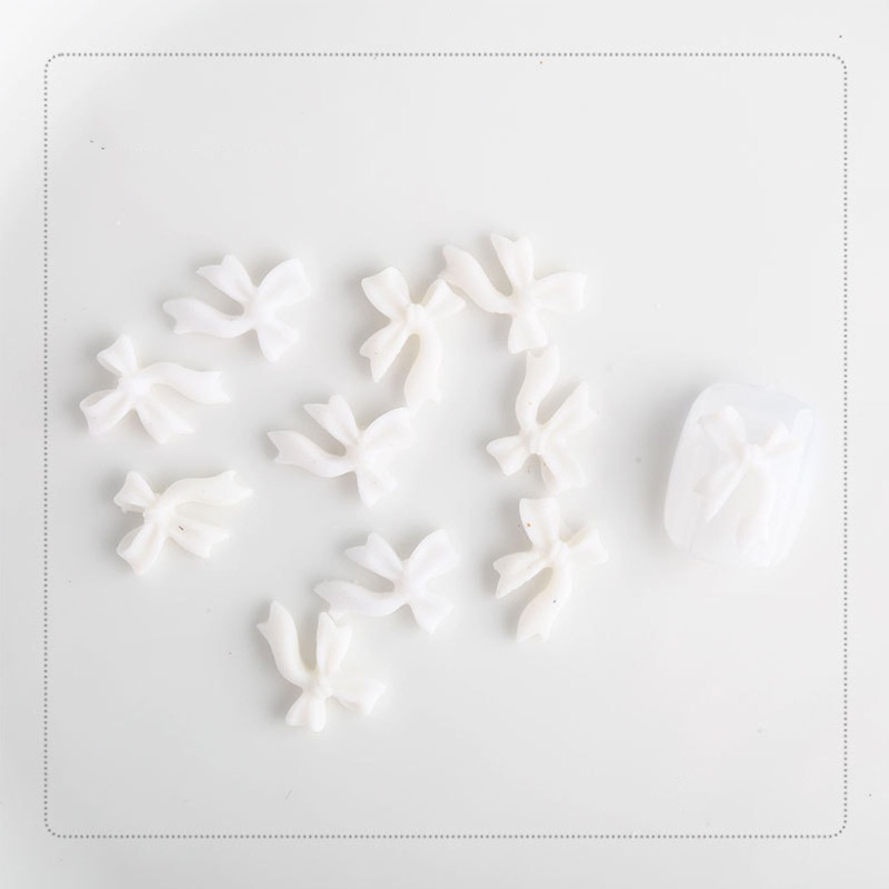 Set 10 Phụ Kiện Nơ 3D Trang Trí Móng Tay Nghệ Thuật
