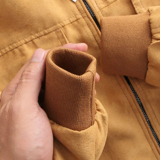 Áo Bomber da lộn túi hộp bụi bặm - September7th NoBrandLeather