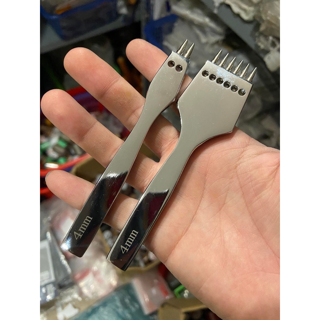 Bộ đục lỗ tròn 1mm size 4mm 2+6 răng
