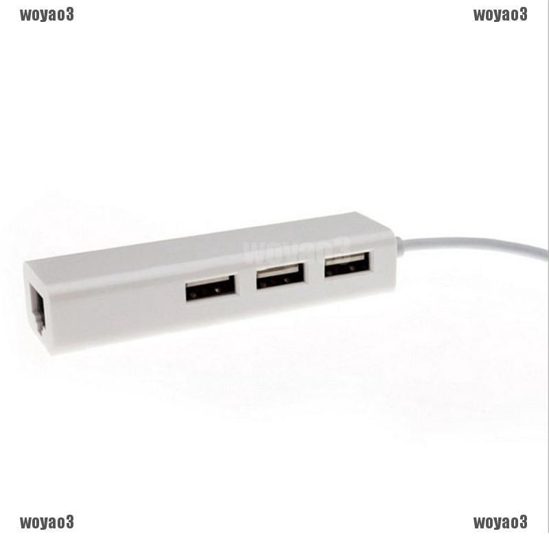 Bộ ChuyểN ĐổI Từ USB 2.0 Sang LAN / RJ45 Gigabit Ethernet 3 USB 2.0