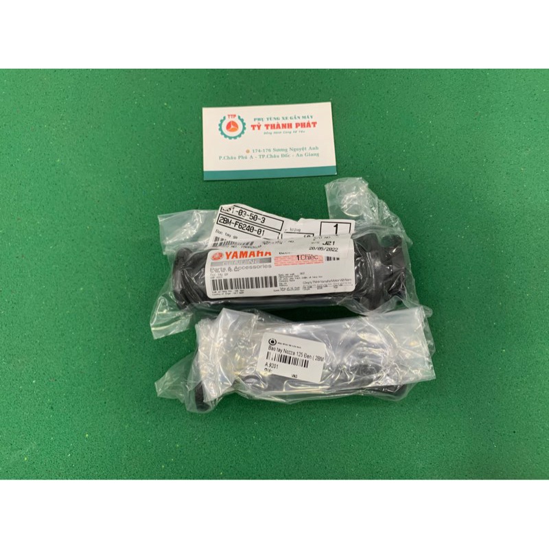 Bao tay Nozza 125 Đen zin xài 2 dây ga