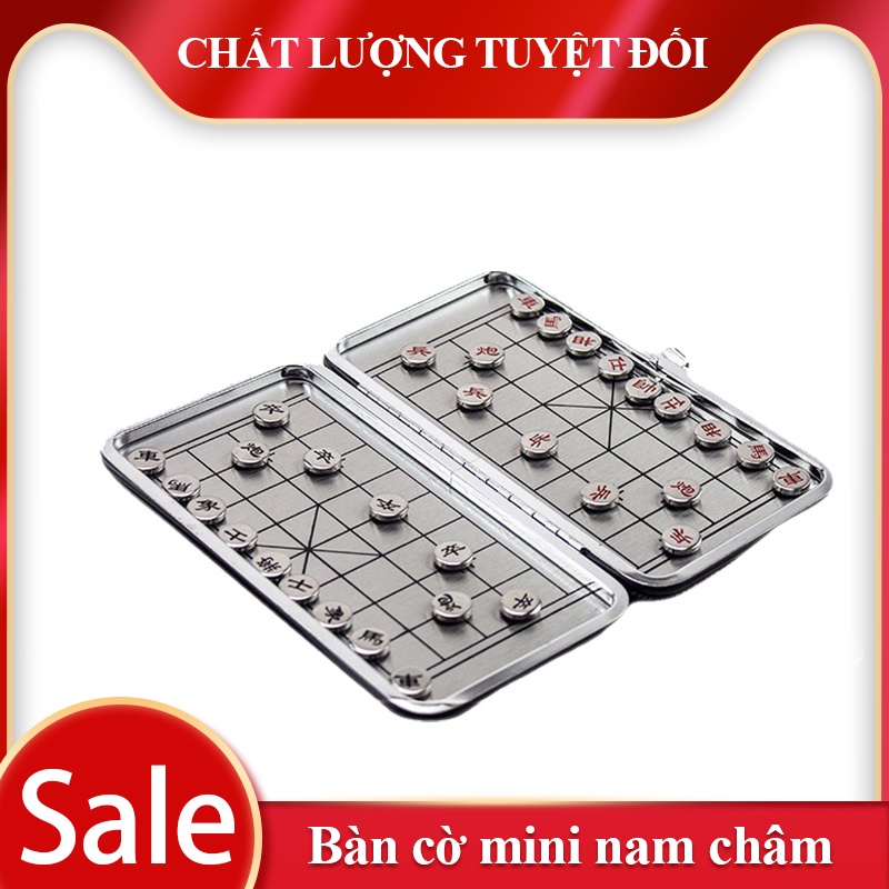 Bàn cờ tướng nam châm mini gấp gọn-tiện lợi