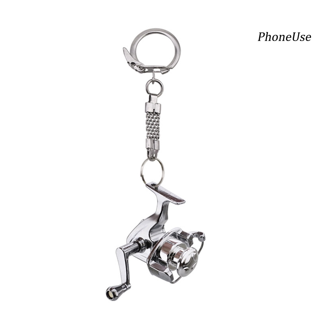 Móc Khóa Da PU Hình Trống Nhỏ Xinh