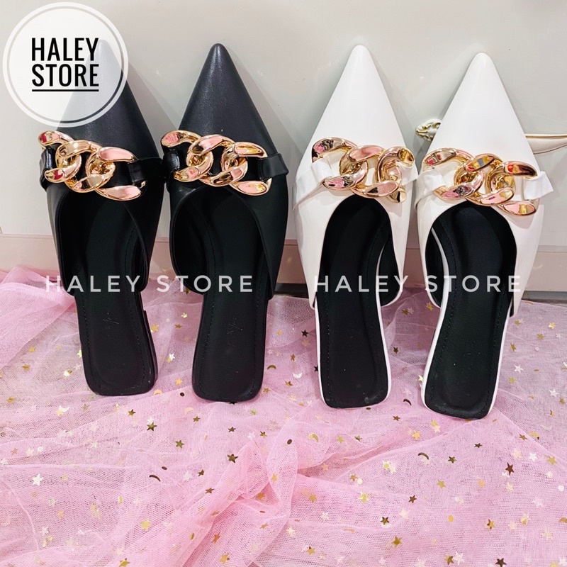 Sục nữ bệt xích mũi nhọn hàng cao cấp đi chơi đi làm đi biển đi du lịch HALEY STORE