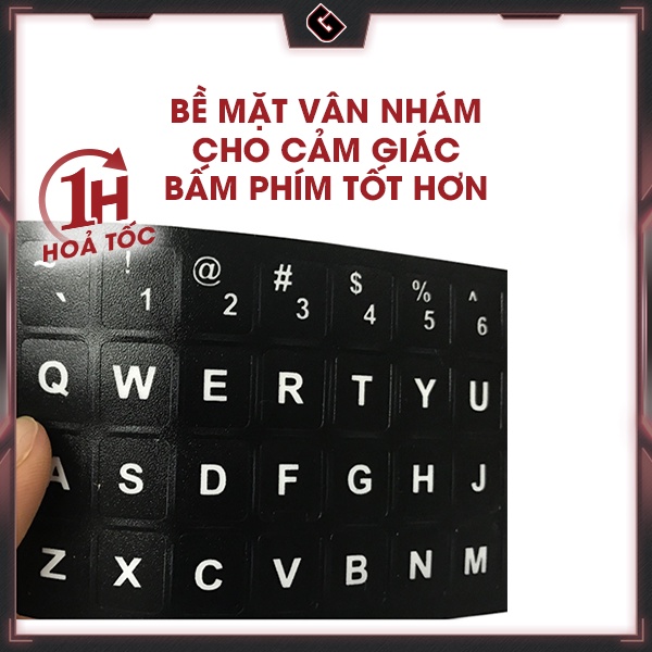 Miếng Dán Bàn Phím Quốc Tế Cho Laptop Nhật, Hàn,... - Hàng Nhập Khẩu