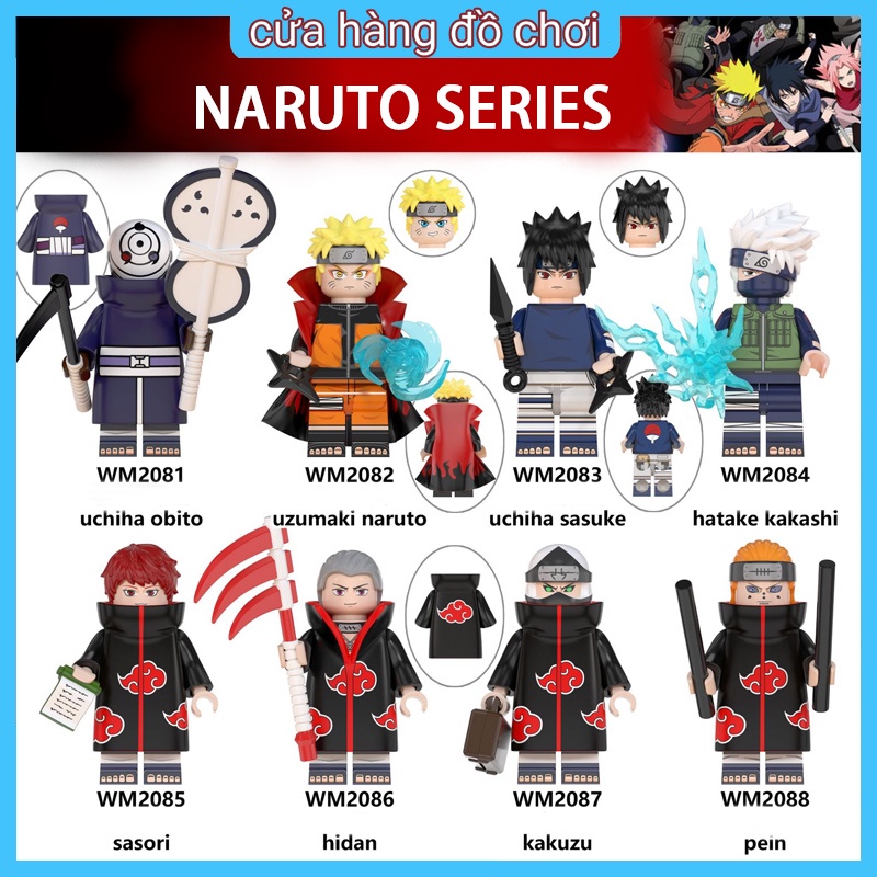 Đồ Chơi Lắp Ráp Mô Hình Nhân Vật Uzumaki Naruto