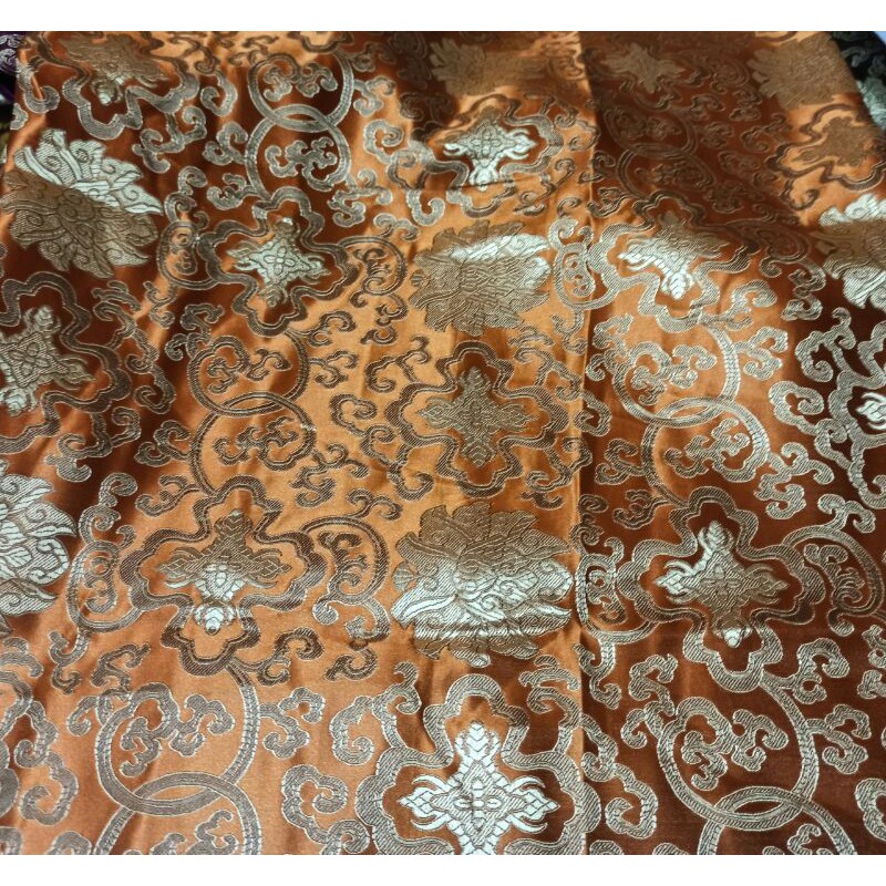 Gấm thượng hải- gấm hoa sen khổ 90cm