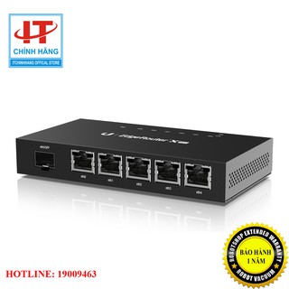 Thiết bị Router Cân Bằng Tải + Băng Thông Ubiquiti EDGERouter ER-X-SFP Hàng Chính Hãng