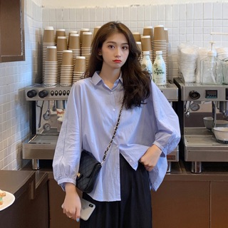 Áo sơmi oversize tay lửng